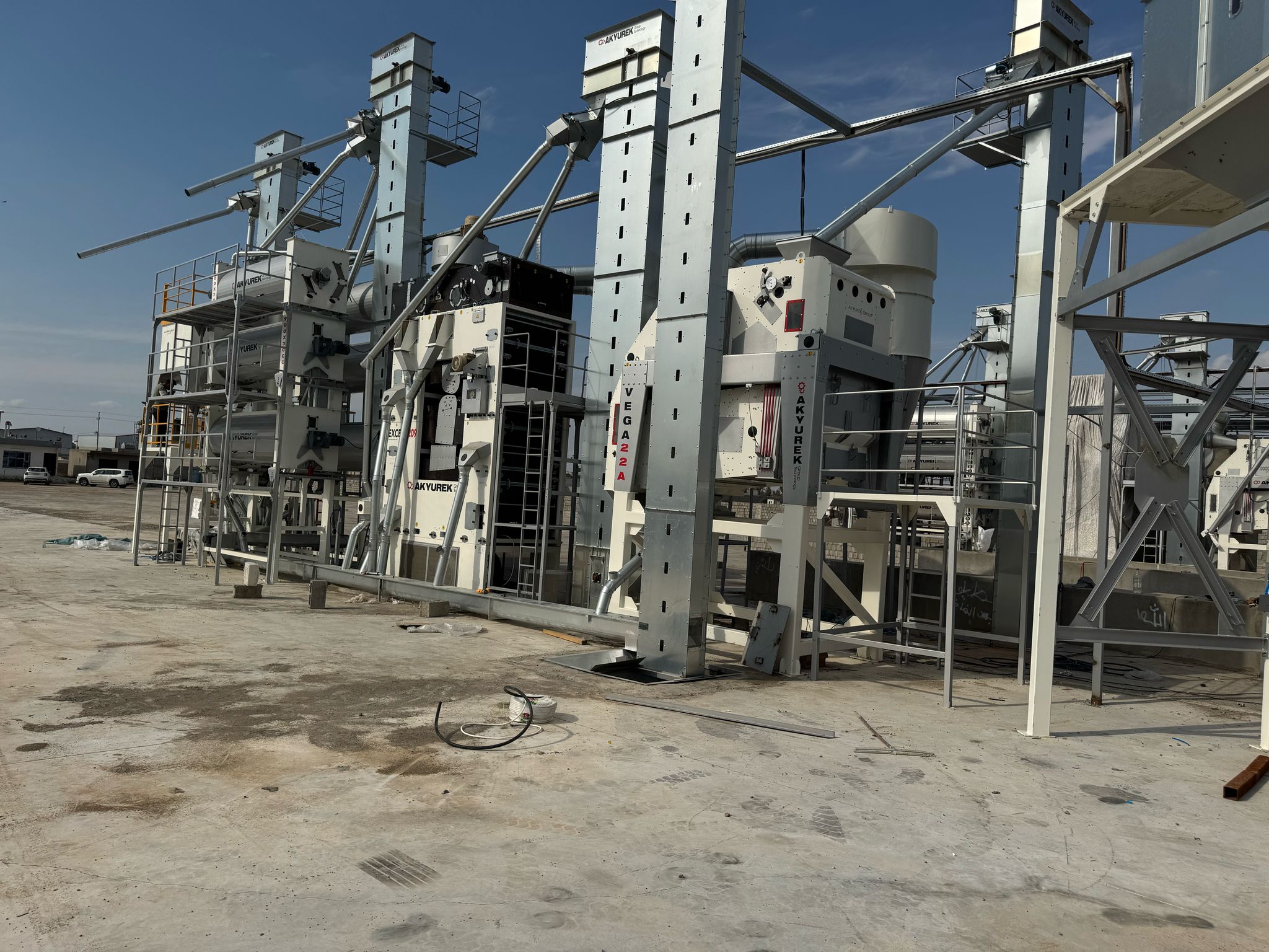20 Ton/Hour Capacity Wheat Screening and Cleaning Facility Iraq ...